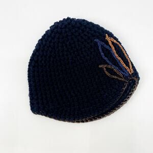 Eugenia Kim Navy Knit Beanie Cap